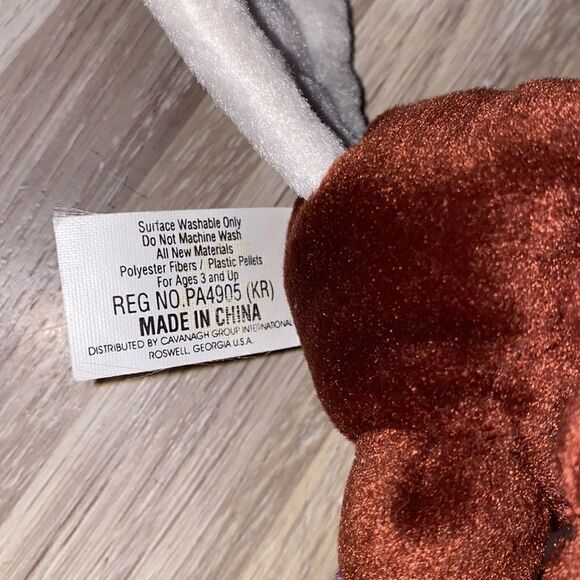 Coca Cola Coke Plush Reegle the Eagle 1998 International Collection USA 5.5" euc - Picture 3 of 7